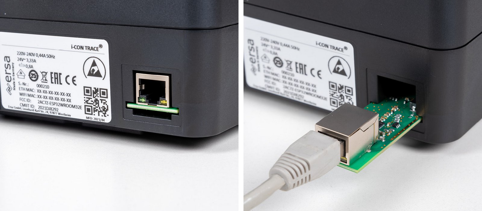 Sets standards in connectivity and operating concept: i-CON TRACE with WiFi and retrofittable LAN adaptor