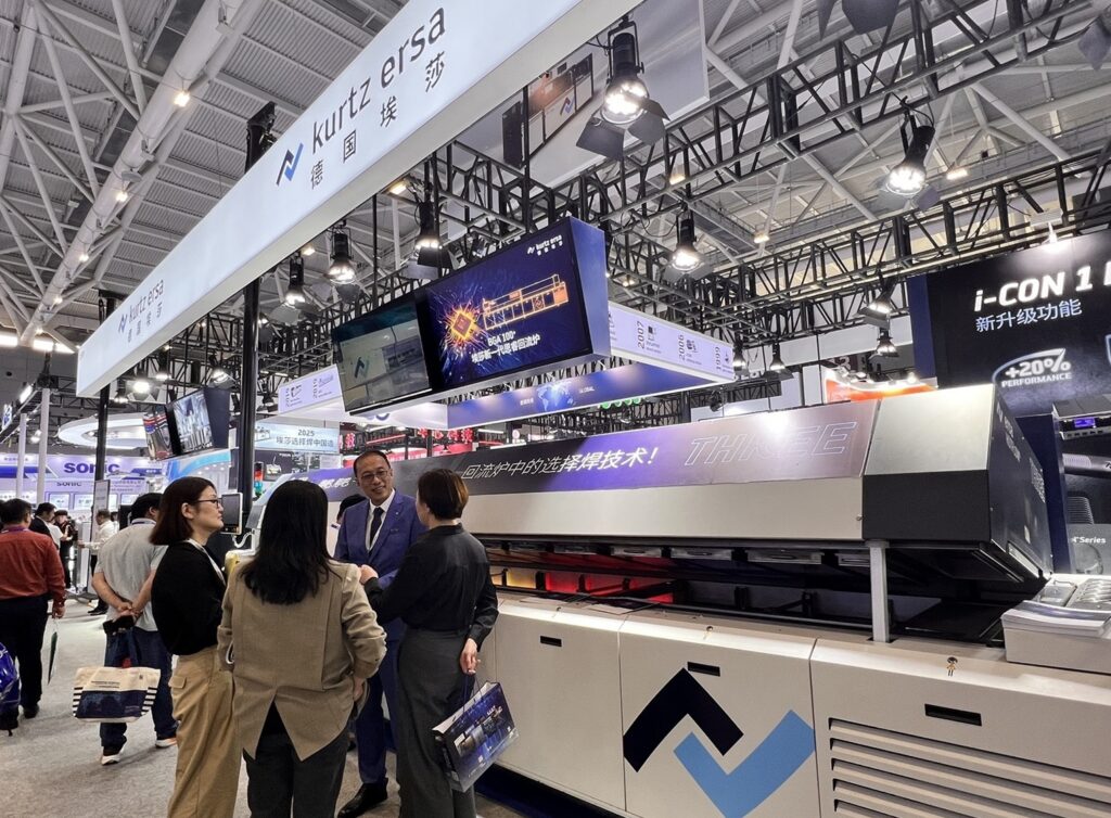 库尔特埃莎携手 ETRON 展示高难度 PCB,邀观众亲身感受焊接设备的卓越品质