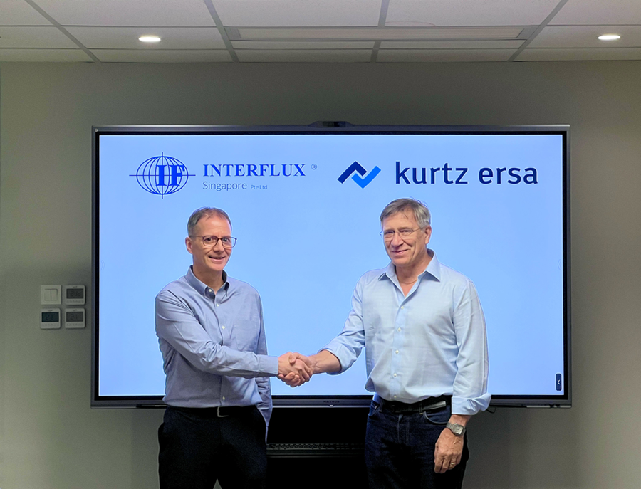 Perfect Match - Kurtz Ersa Asia Kicks Off Strategic Alliance with Interflux Singapore